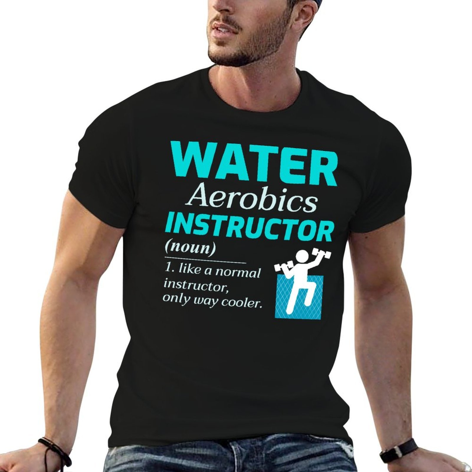 Aquatic Aerobics - Футболка для инструкторов по водной аэробике