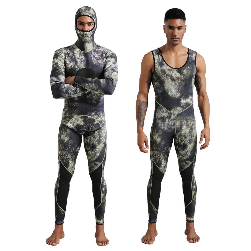 Гидрокостюм 3 мм Камуфляжный с – обзор и цена Wetsuit 3Mm Neoprene