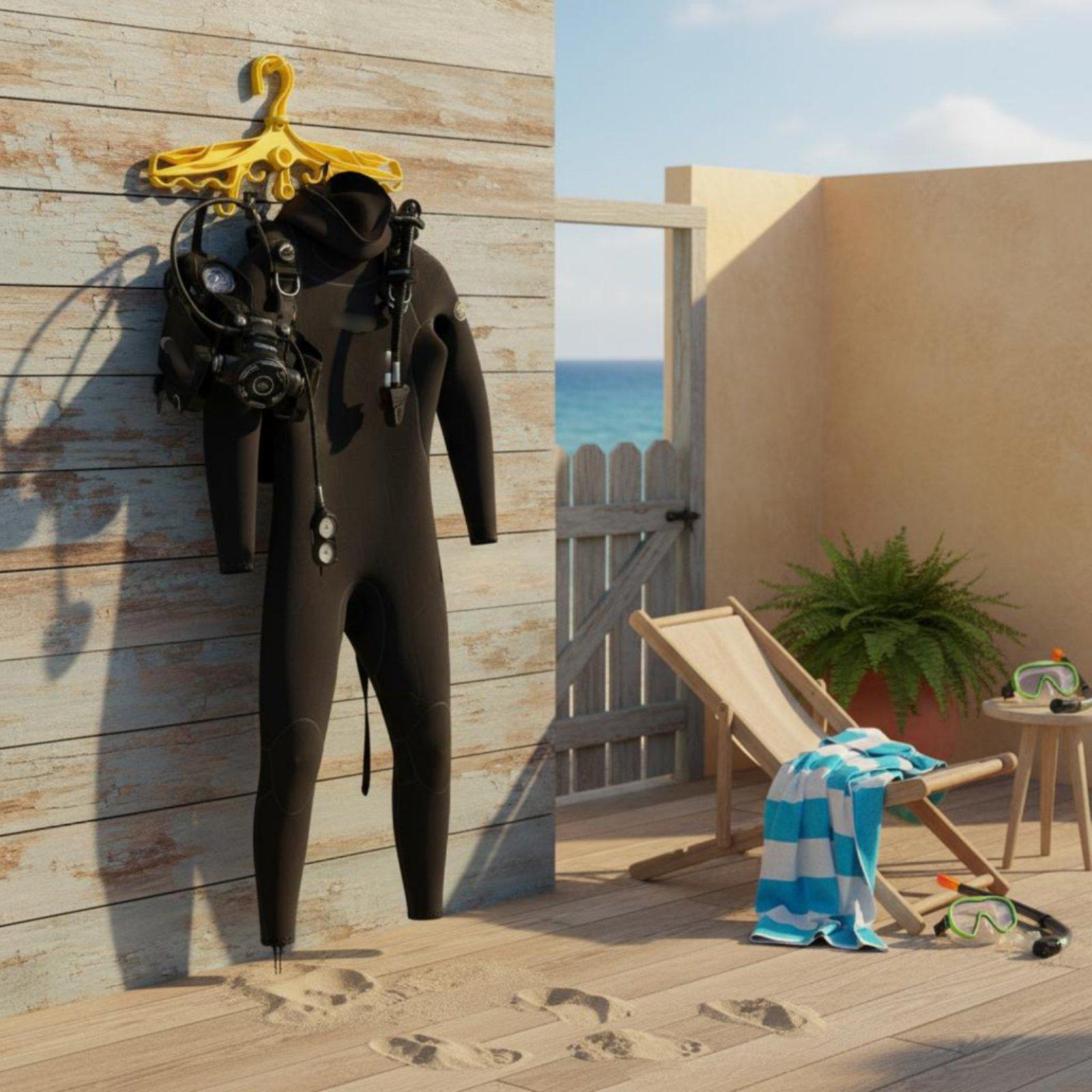Пластиковая вешалка для дайвин – обзор и цена Aquatic Sports Scuba