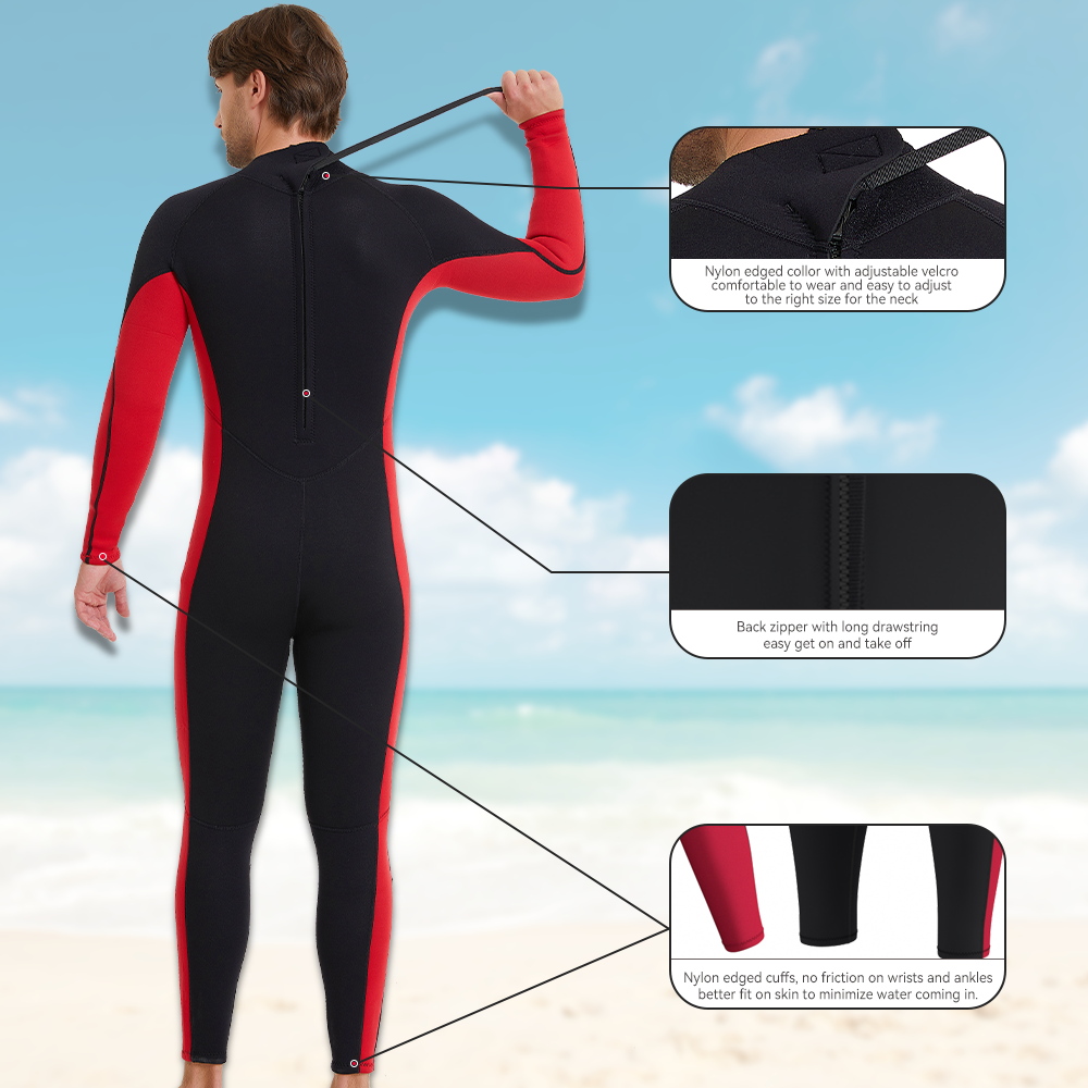 Мужской неопреновый костюм для – обзор и цена Wetsuit 3Mm Neoprene